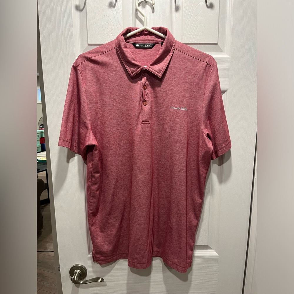 Travis Mathew Heather Polo Large